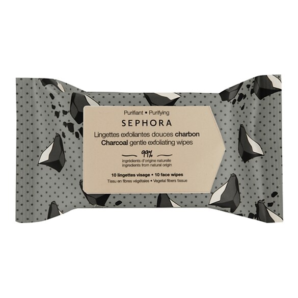 Cleansing & exfoliating face wipes, Sephora Collection